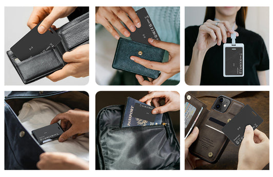 Smart card GPS tracker