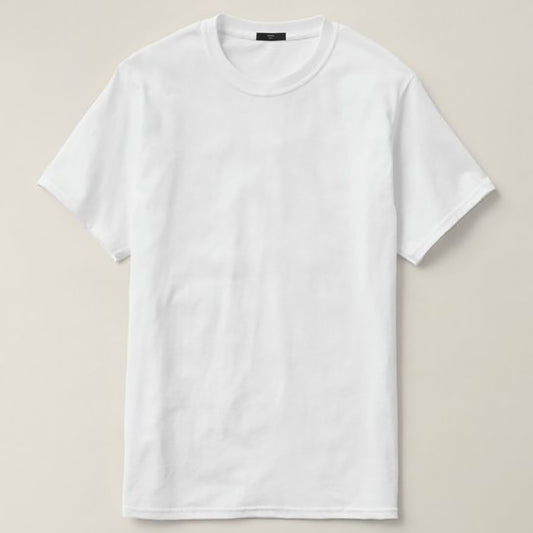 Classic Comfort: 100% Cotton Plain T-Shirts