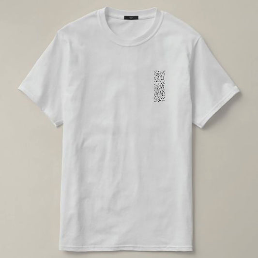 WildLAB White WHITE animal skin printed tee