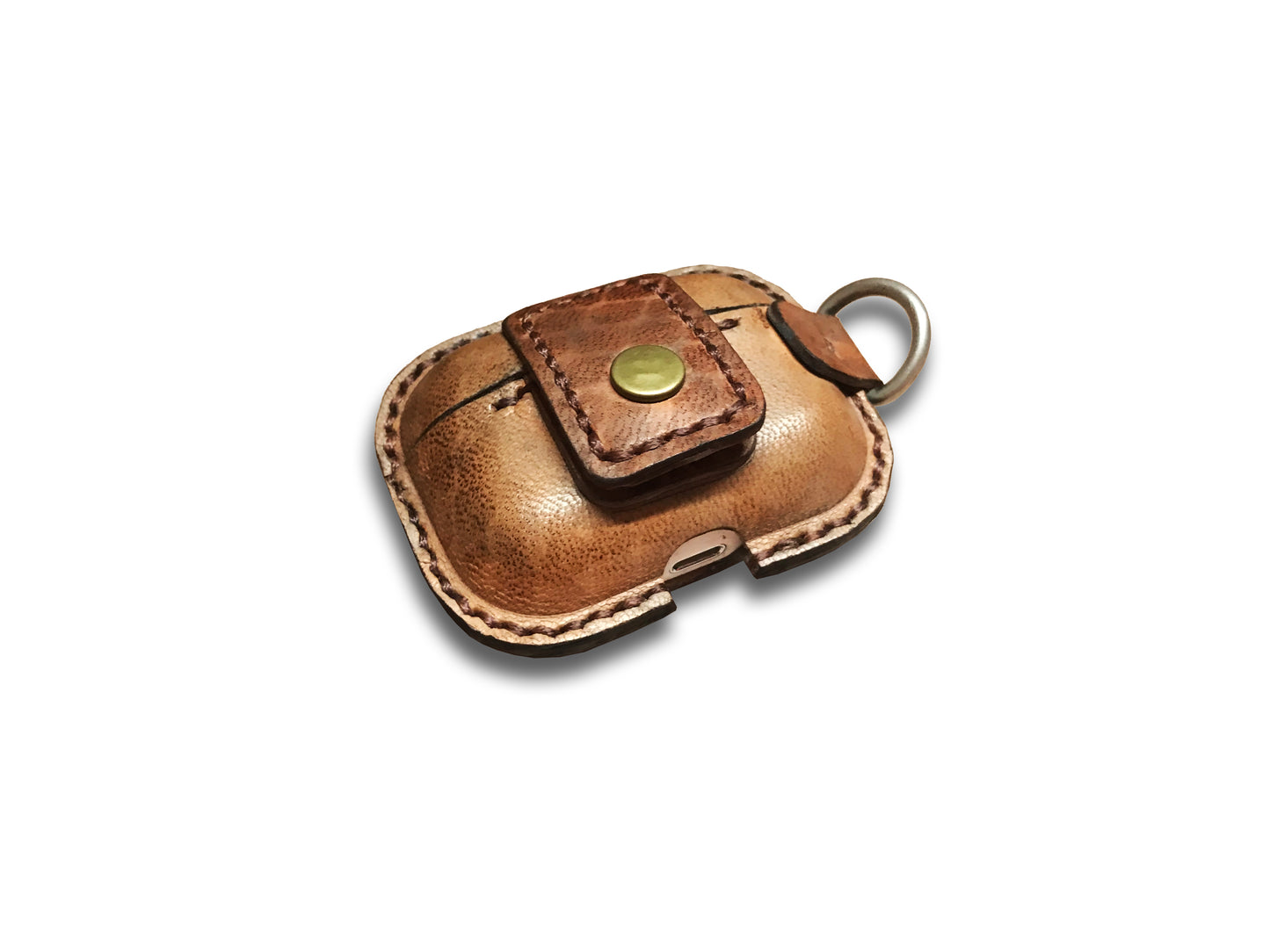 AirPod pouch, Handmade Hand-Stitched