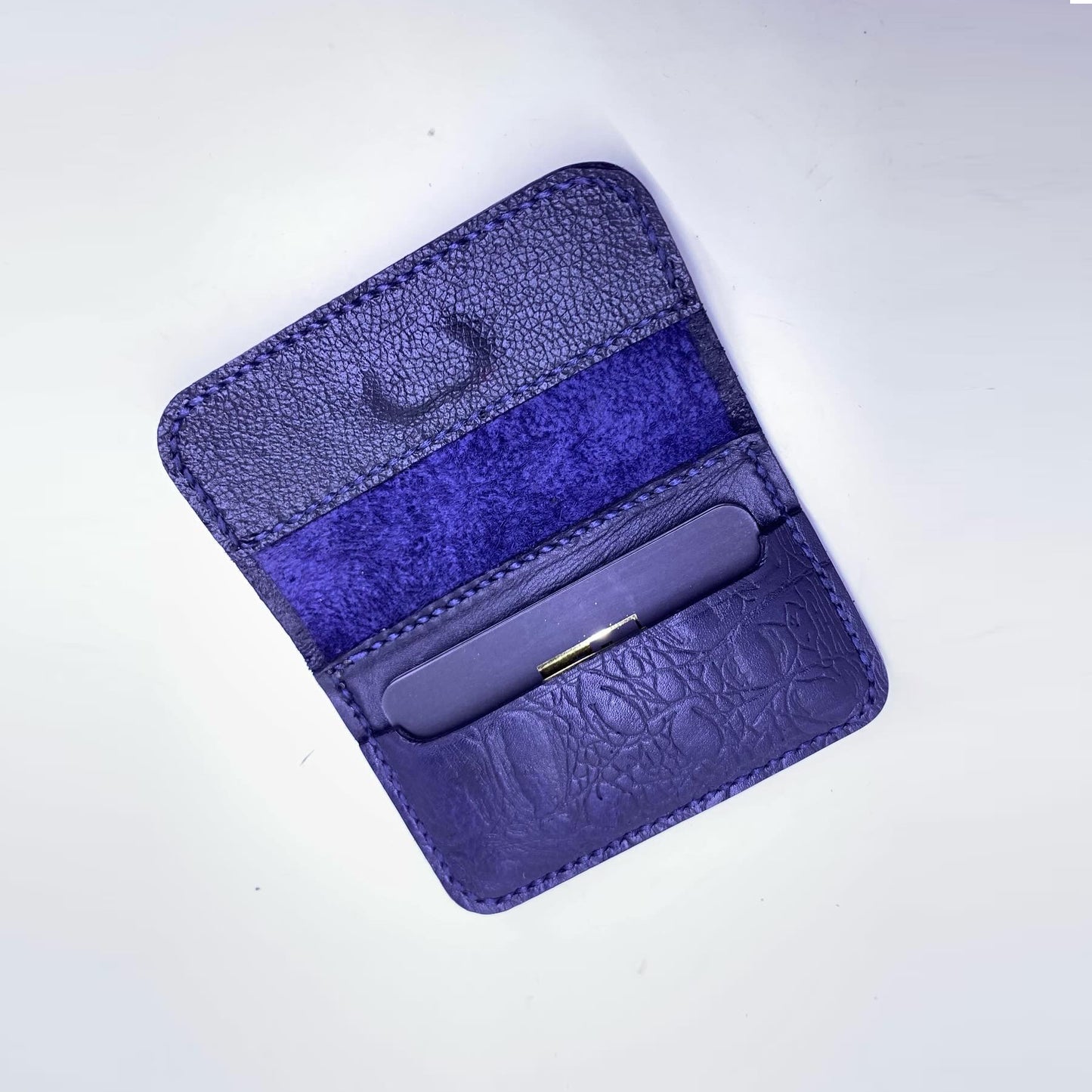 CardKeep  card holder, Handmade Hand-Stitched