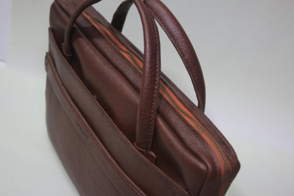 Leather Briefcase, Laptop Bag, (KIKFA SIDEHACK LAPTOP BAG)