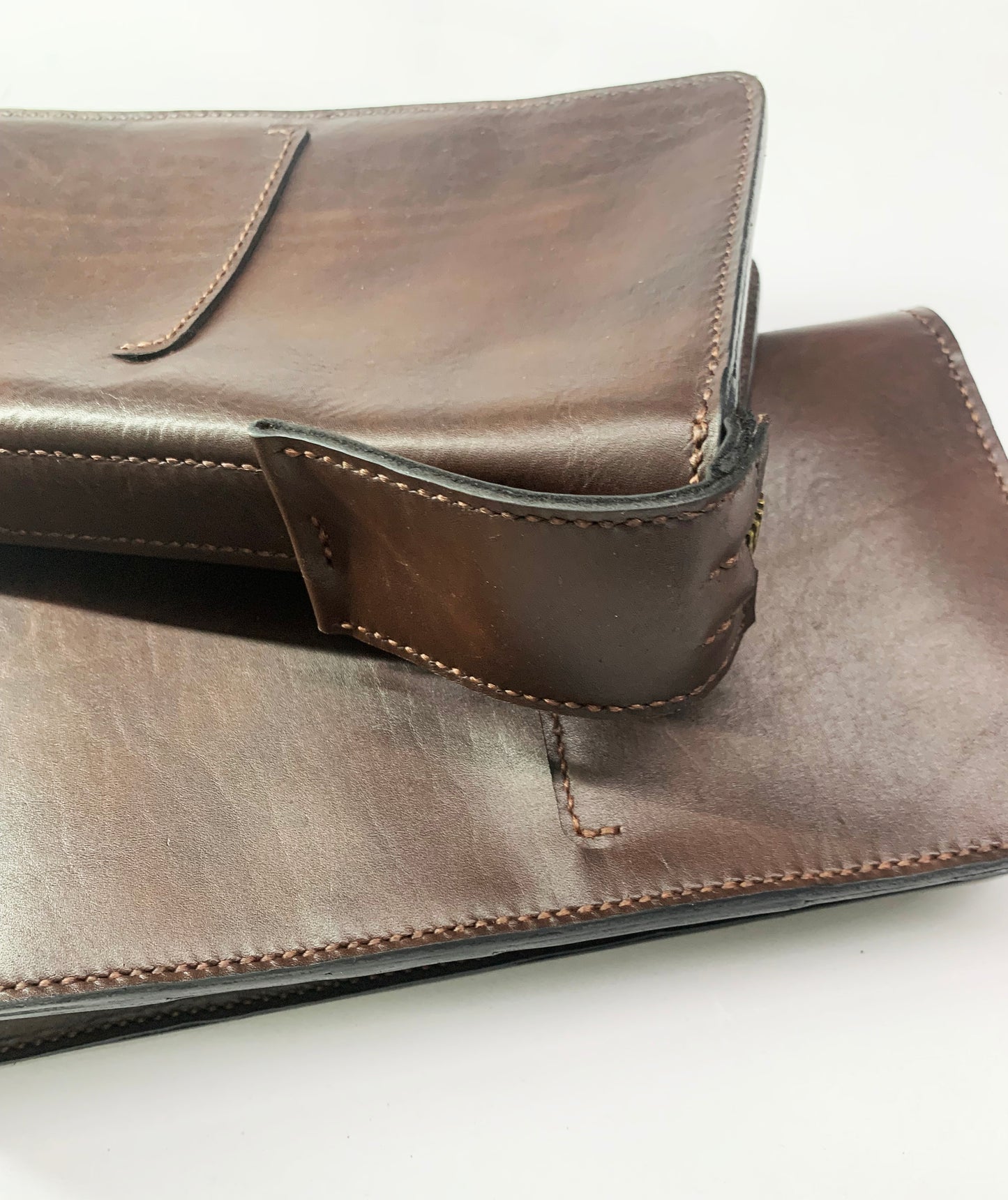 passport family pouch, Handmade Hand-Stitched