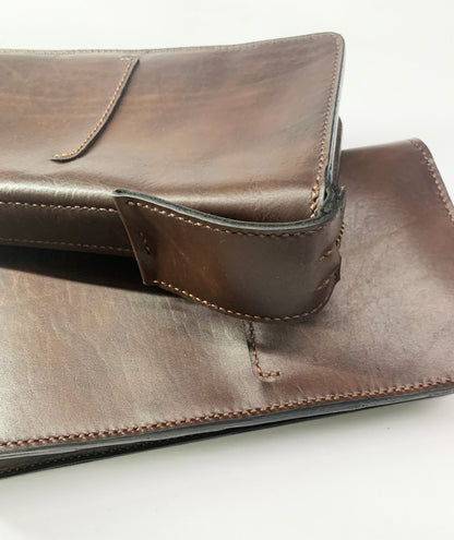passport family pouch, Handmade Hand-Stitched