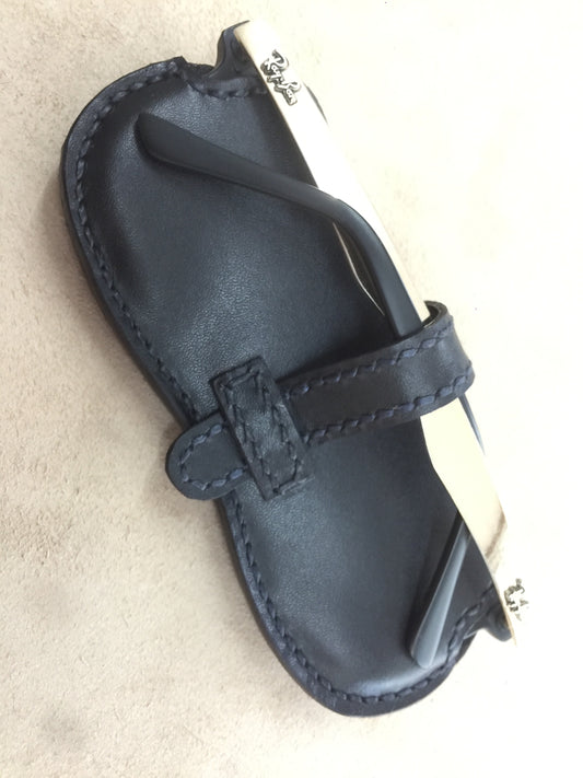Sunglass pouch Handmade Hand-Stitched