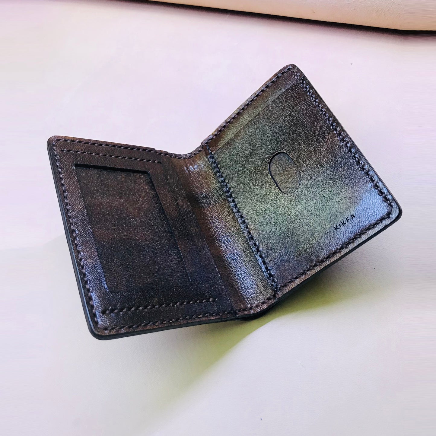 The Steadfast men's wallet Handmade Hand-Stitched
