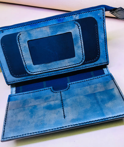 AYON Ladies Wallet, Handmade Hand-Stitched
