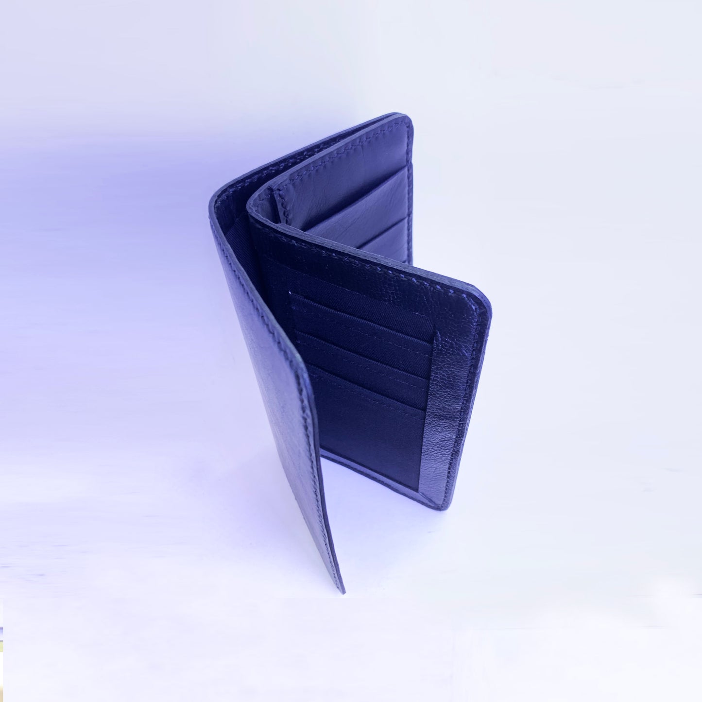 CashFlap  wallet, Handmade Hand-Stitched