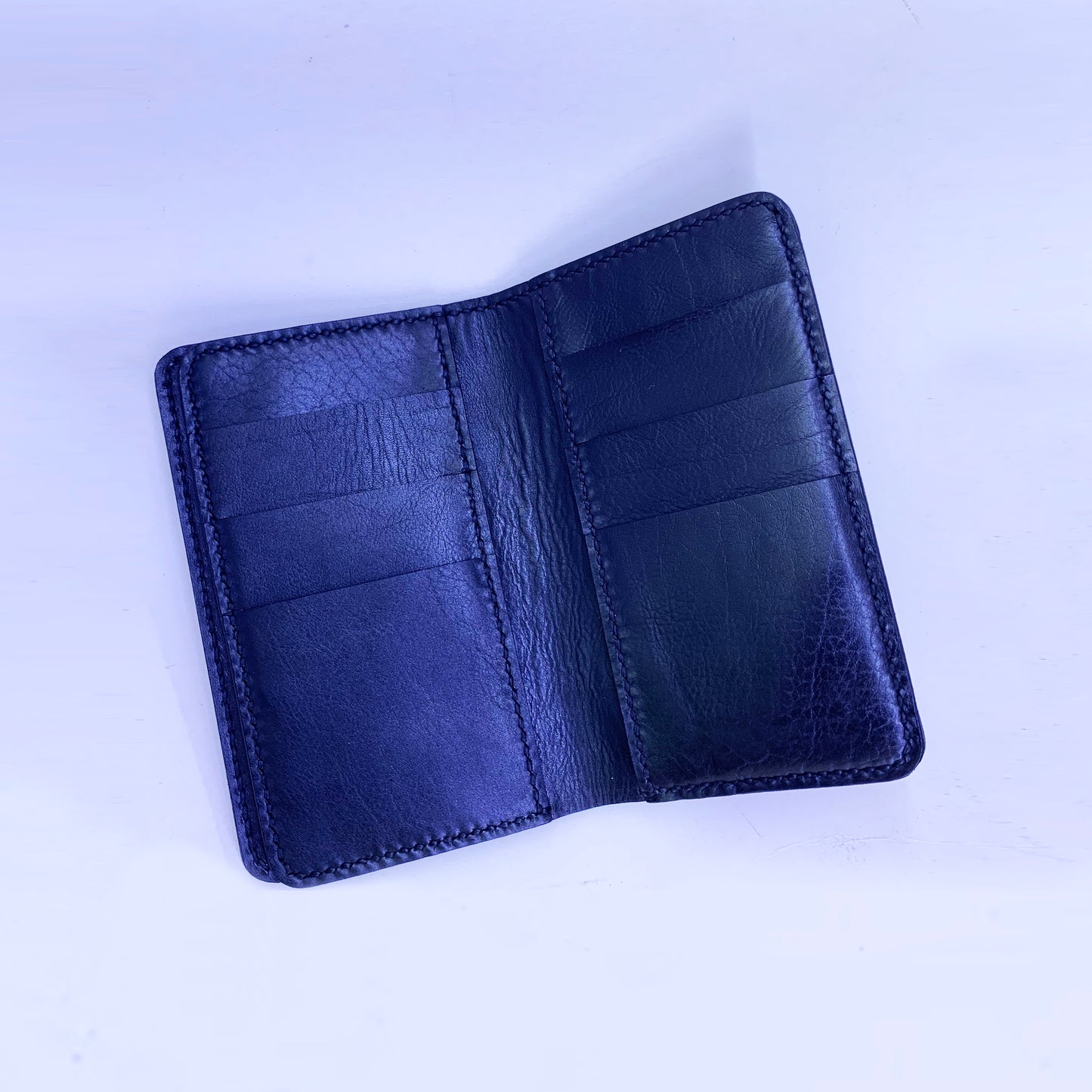 CashFlap  wallet, Handmade Hand-Stitched