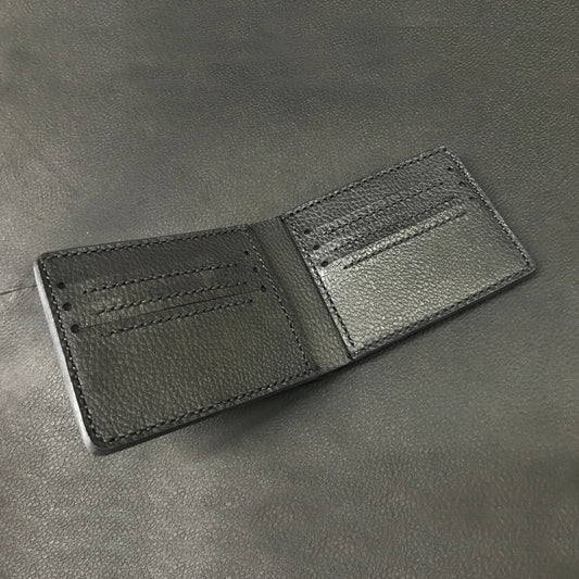 SLIN BI-fold wallet Handmade Hand-Stitched