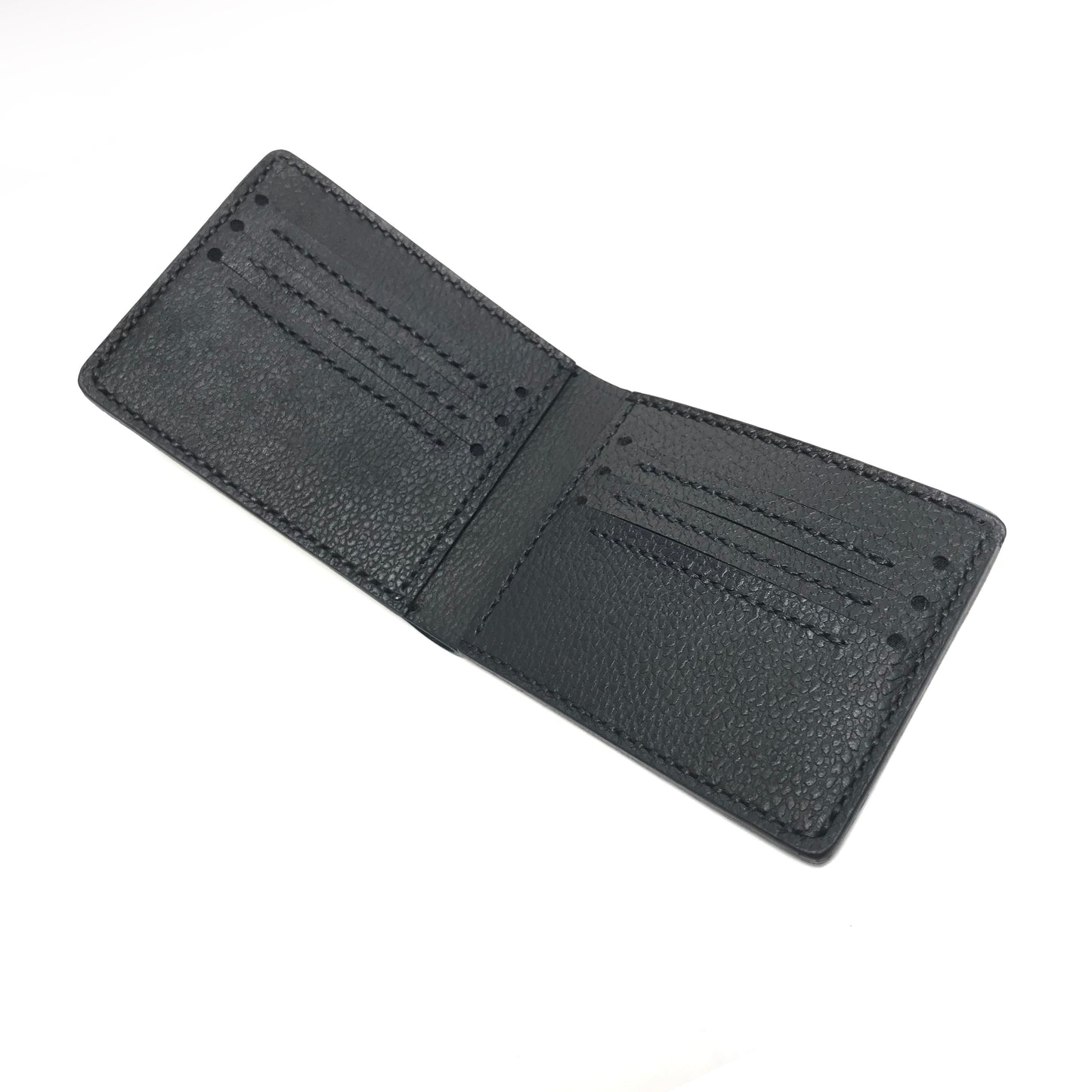 SLIN BI-fold wallet Handmade Hand-Stitched