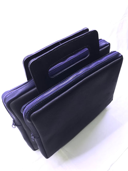 LAPTOP Bag, TwoPocket Leather Bag