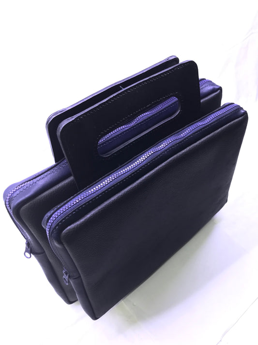 LAPTOP Bag, TwoPocket Leather Bag
