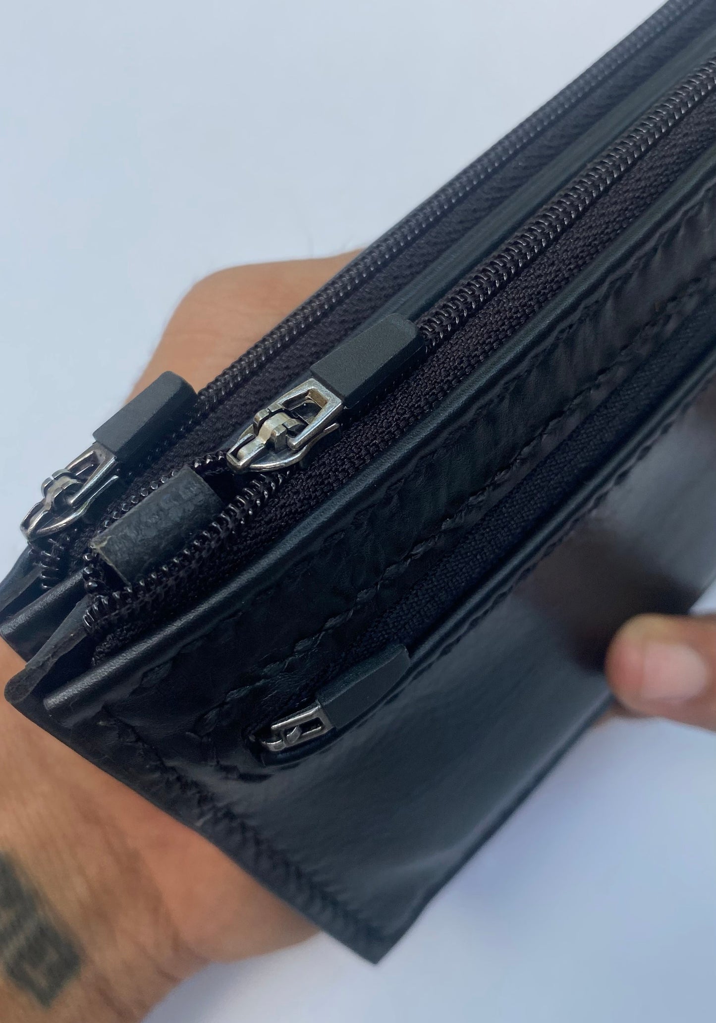 ChainLine PocketGuard wallet, Handmade Hand-Stitched
