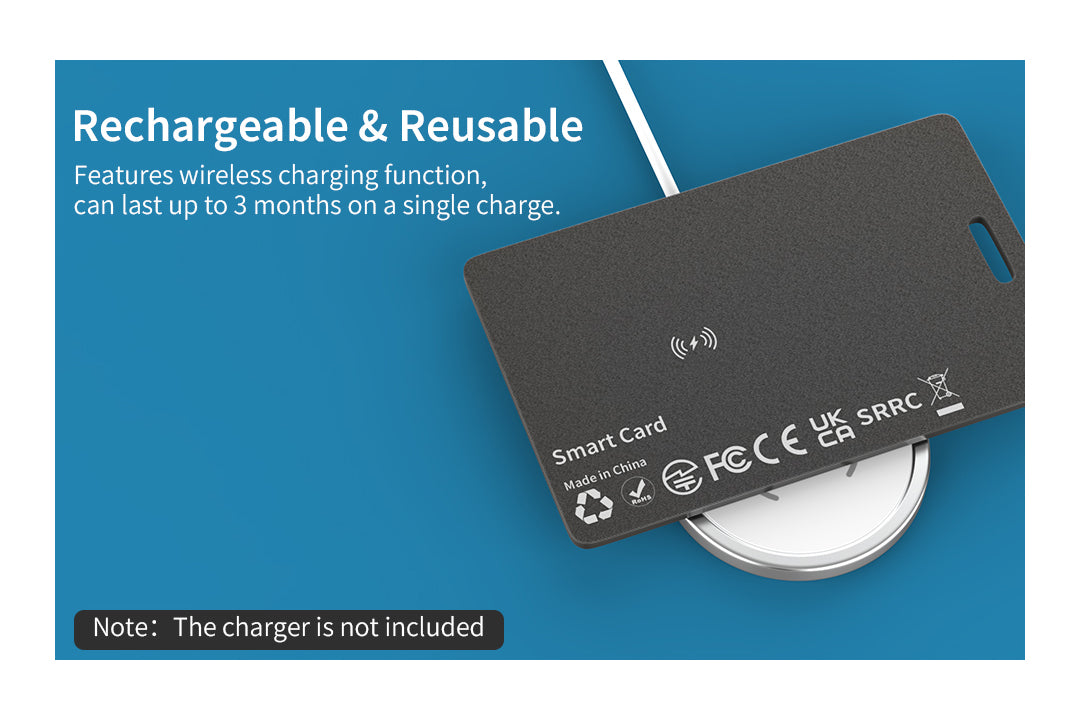 Smart card GPS tracker