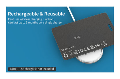 Smart card GPS tracker