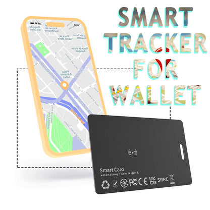 Smart card GPS tracker