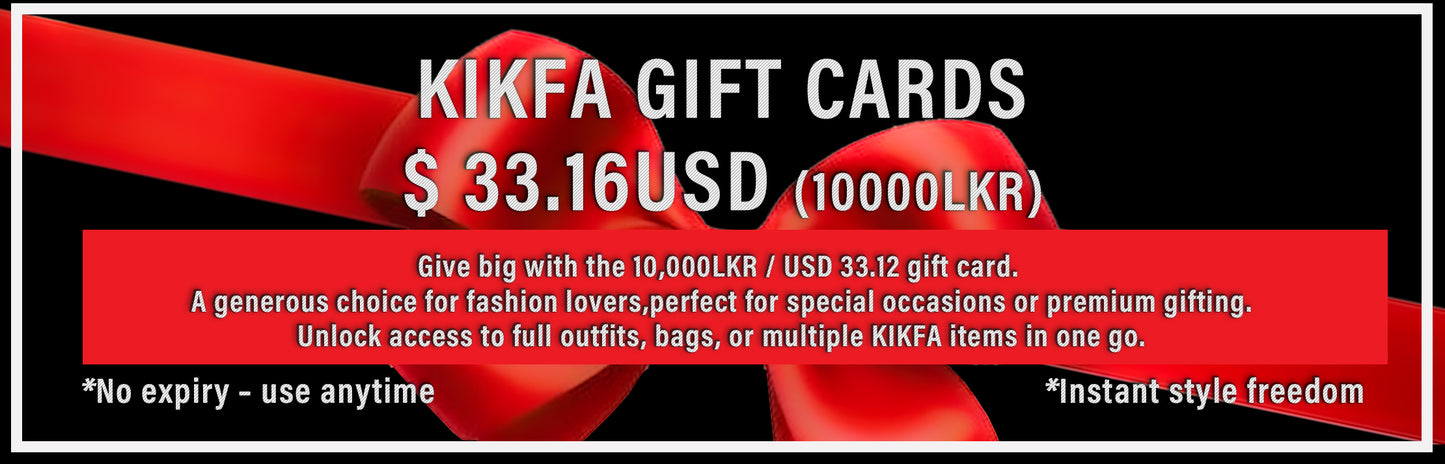 KIKFA GIFT CARD