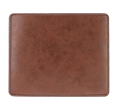 Leather Mouse Pad, Handmade - Hand Stitched