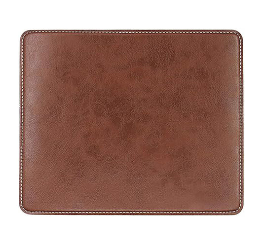 Leather Mouse Pad, Handmade - Hand Stitched